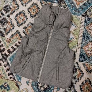 Cute Gray Puffy Vest